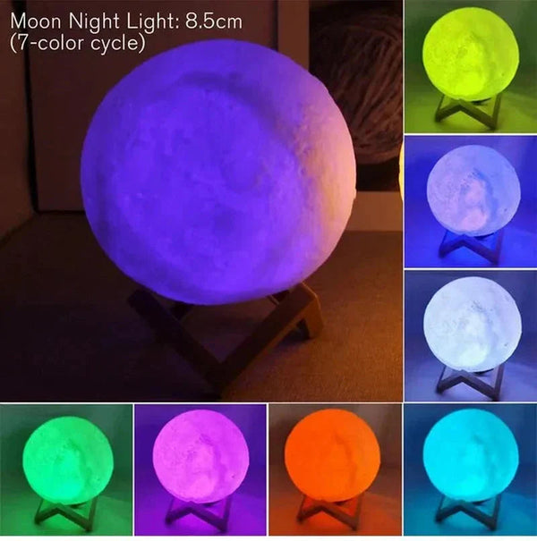 Starry Night Moon Glow