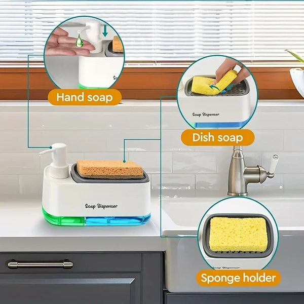 Countertop Dual Soap Station